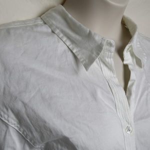 Lane Bryant - White Button-up Shirt (26/28W)